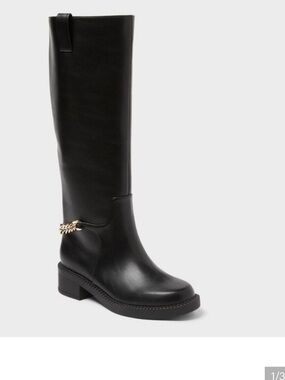 A New Day Black Women's Mid-Calf Bobbi Boots with Chain
Asst Sizes